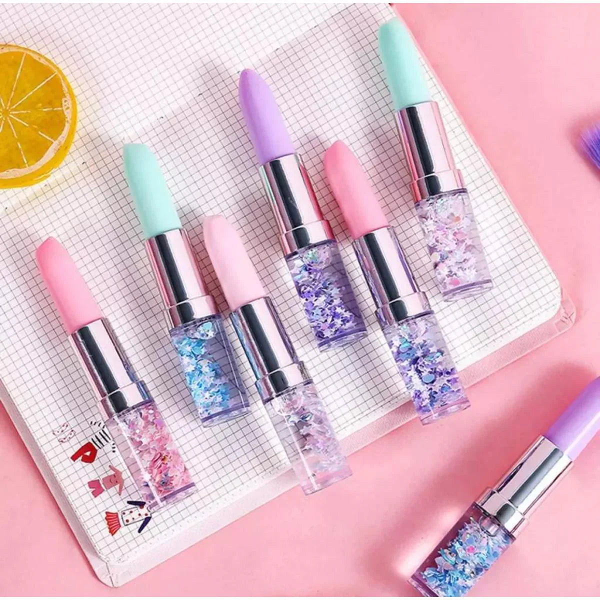 Lipstick gel pen