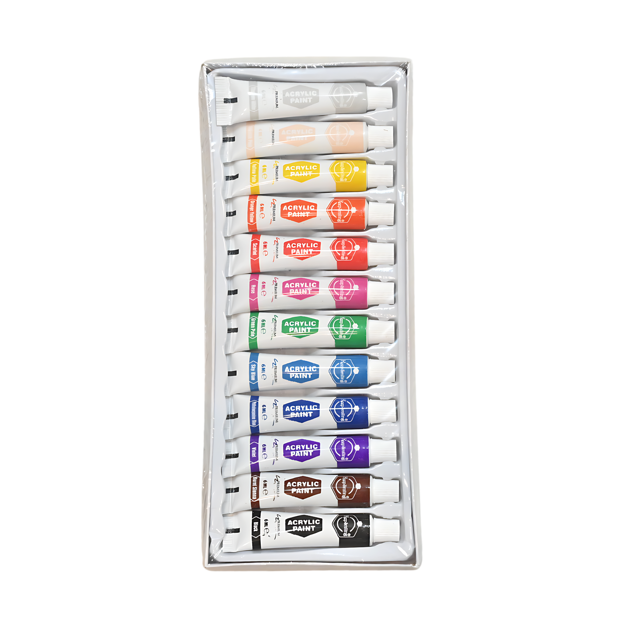Acrylic Paints 12pcs small