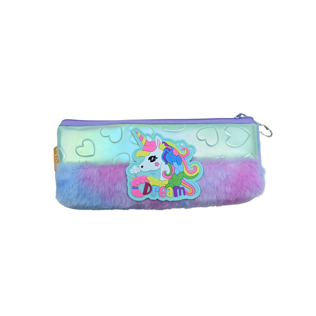 Rainbow Plush Pouch