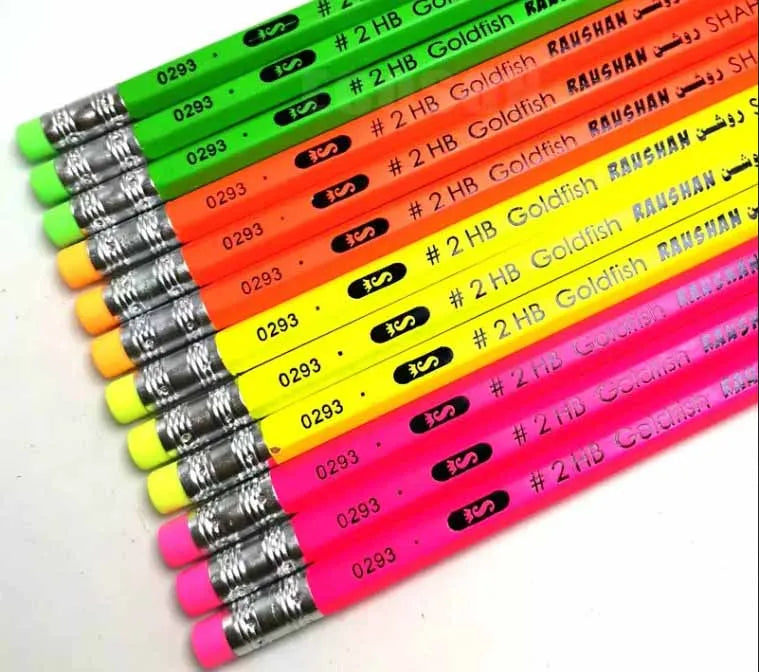 Goldfish Lead Pencil colorful| pack of 48 Lead pencils