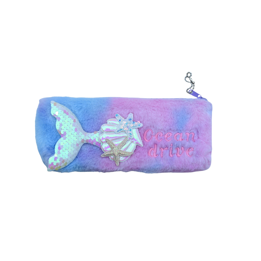 Rainbow Plush Pouch