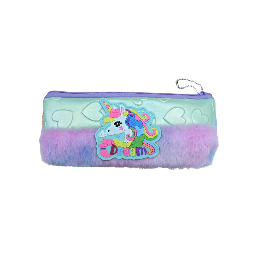 Rainbow Plush Pouch