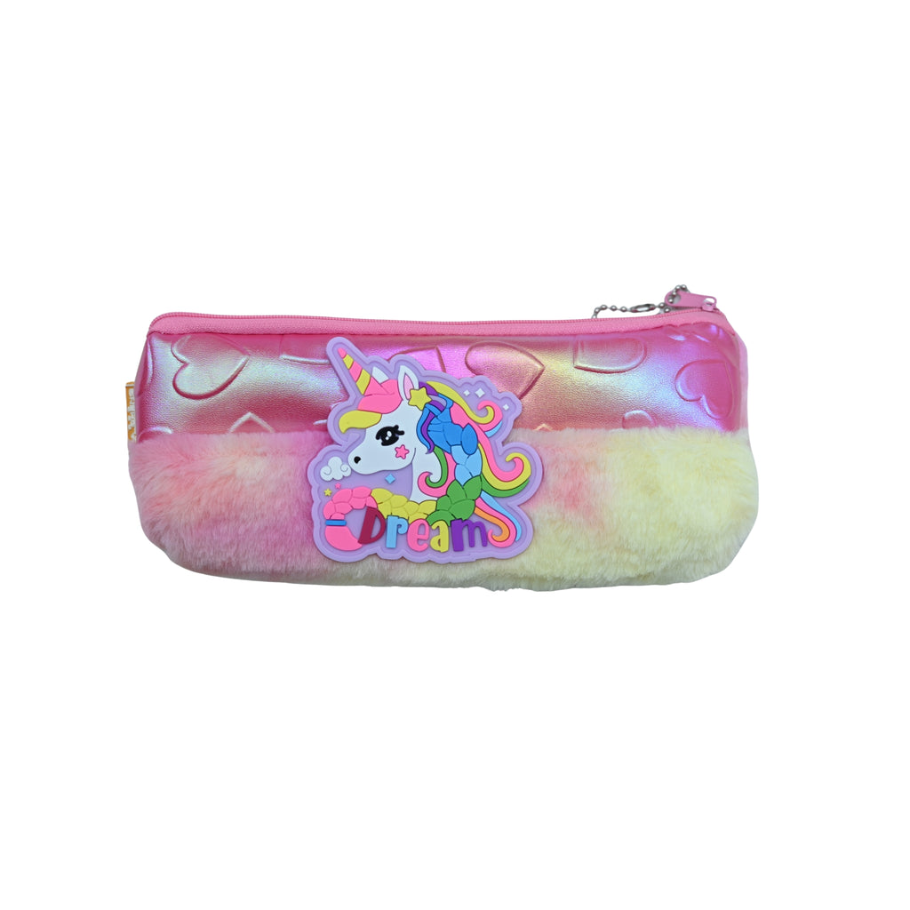 Rainbow Plush Pouch