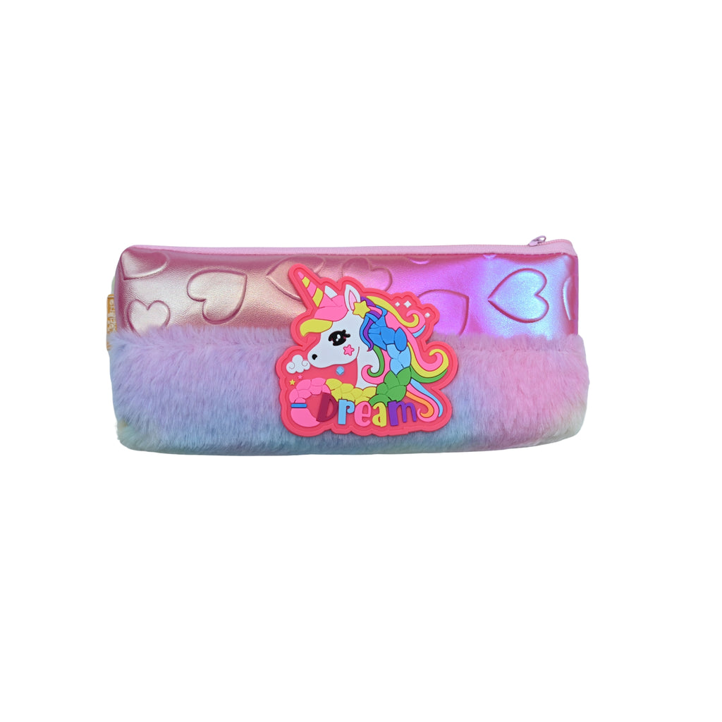 Rainbow Plush Pouch