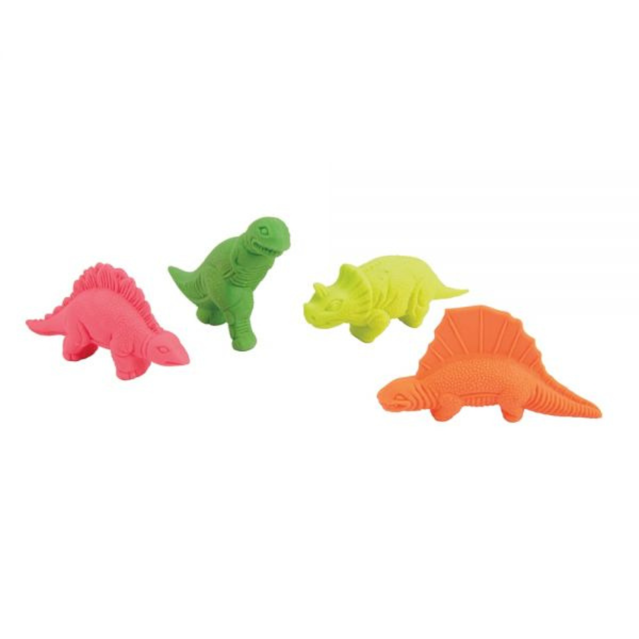 Dinosaur Erasers 4 in 1