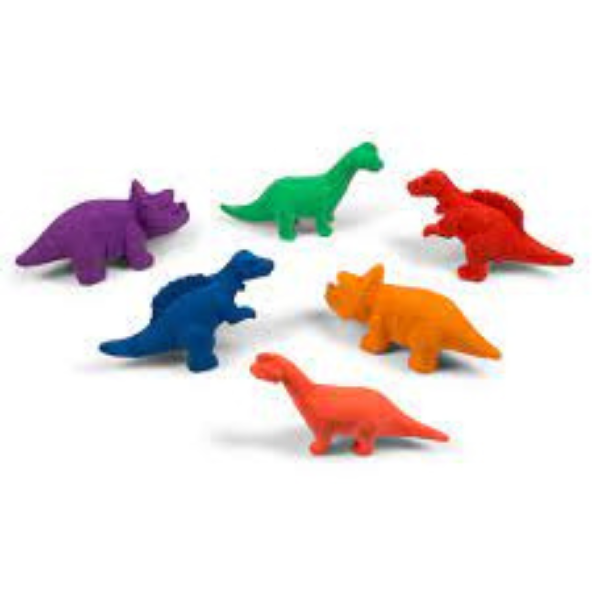 Dinosaur Erasers 4 in 1