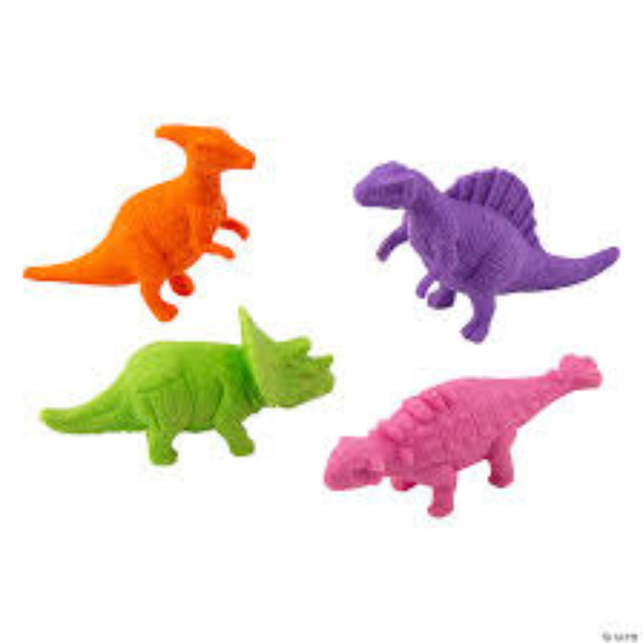 Dinosaur Erasers 4 in 1