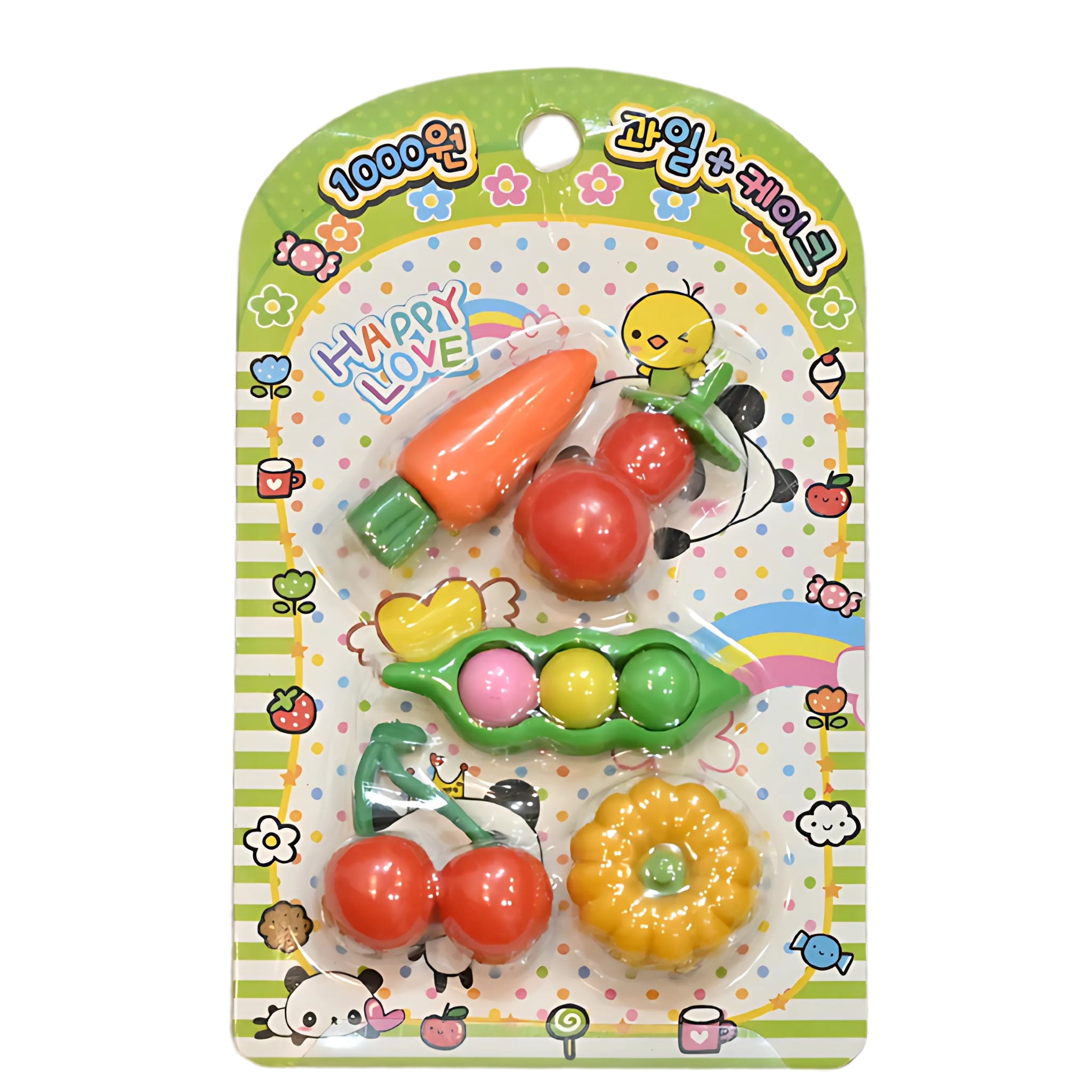 Funky Erasers