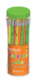 Goldfish Lead Pencil colorful| pack of 48 Lead pencils
