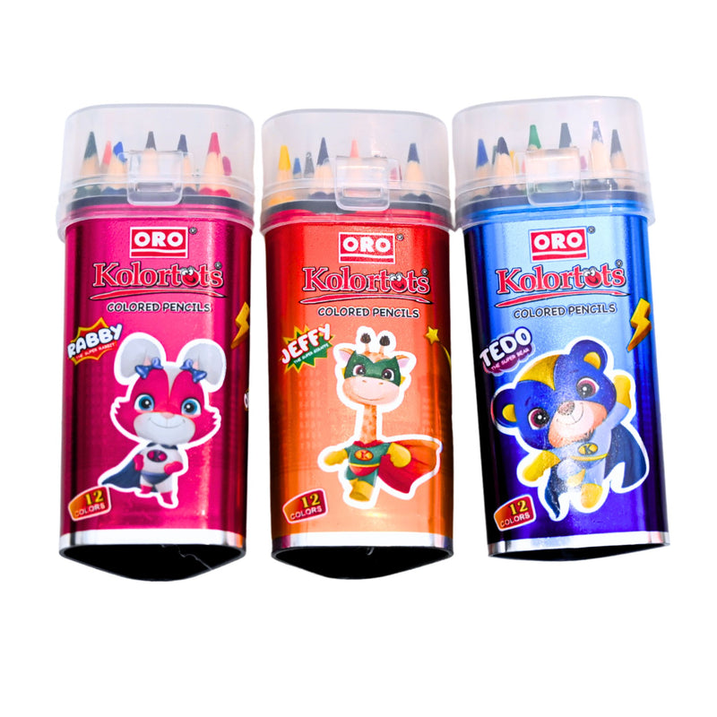 ORO Small Color Box| 12 Multy colors